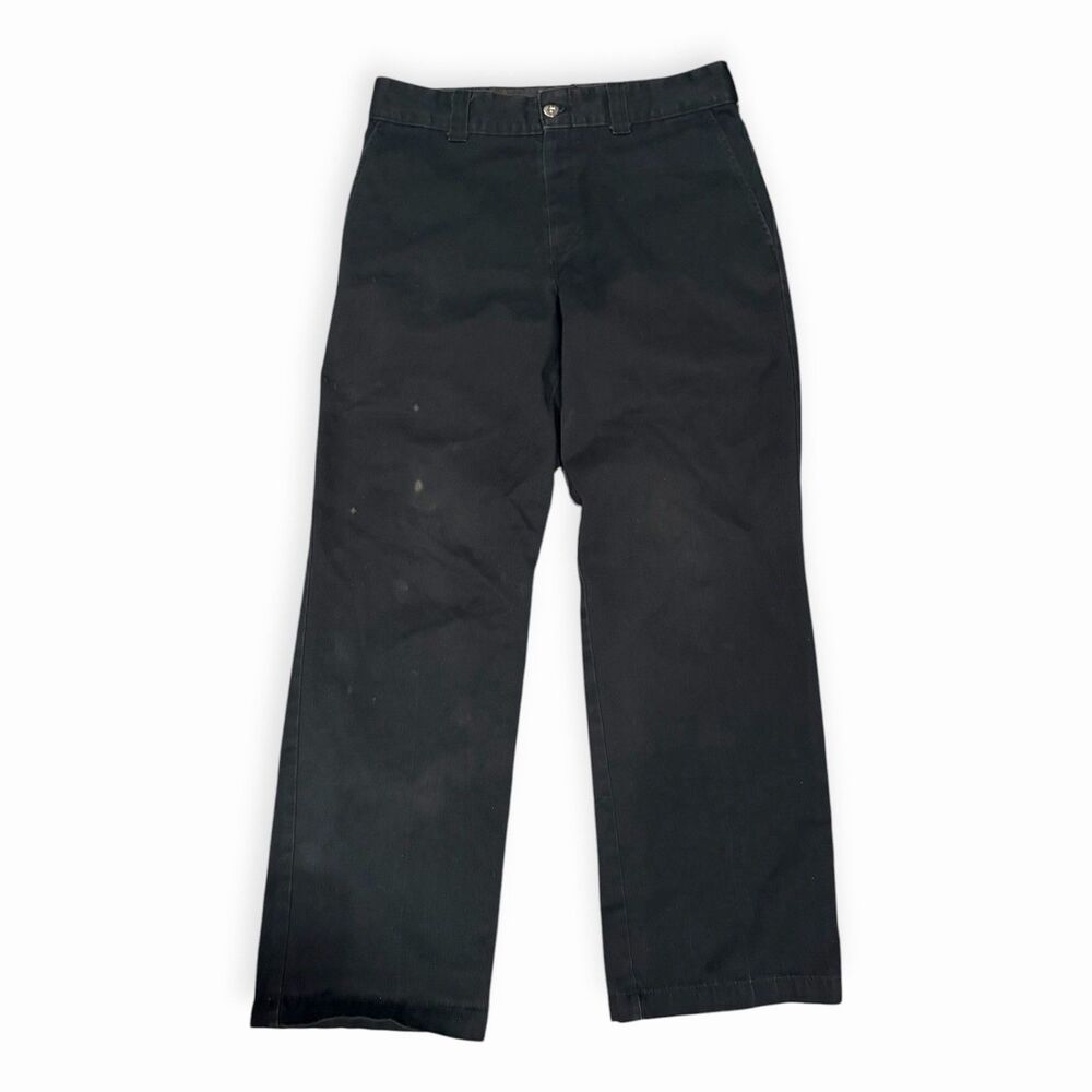 Dickies Skateboarding Pants Men's Black Regular Fit Straight Leg Waist 30x32